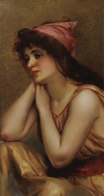 Une pause d’un instant - Luis Ricardo Falero - Alpha Reproduction