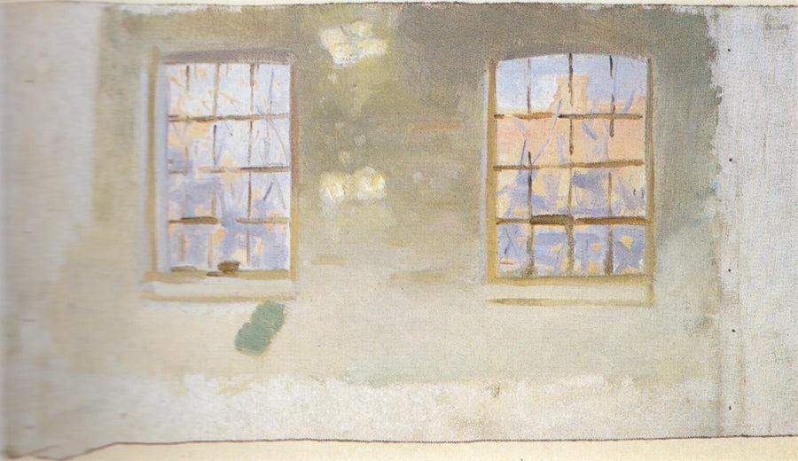 Pokój z dużymi oknami. Biuro - Anna Ancher