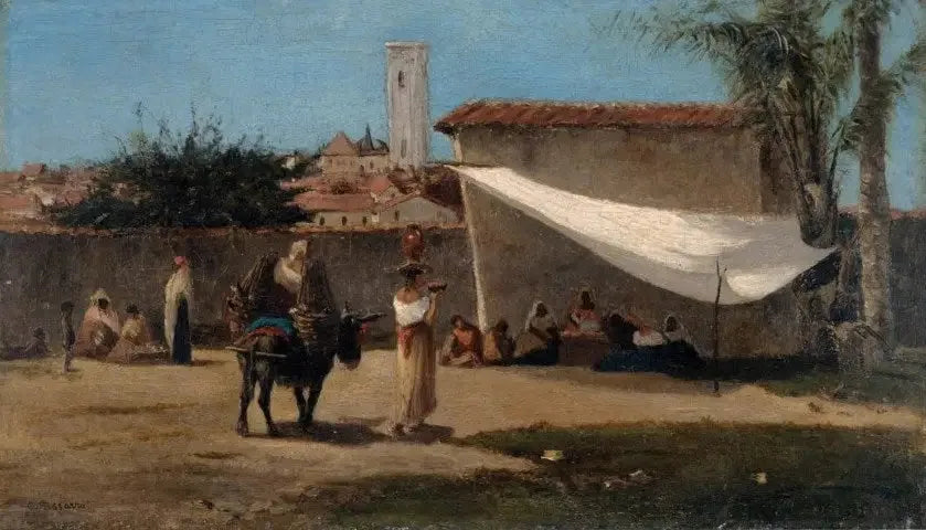 Miejsce w Caracas - Camille Pissarro