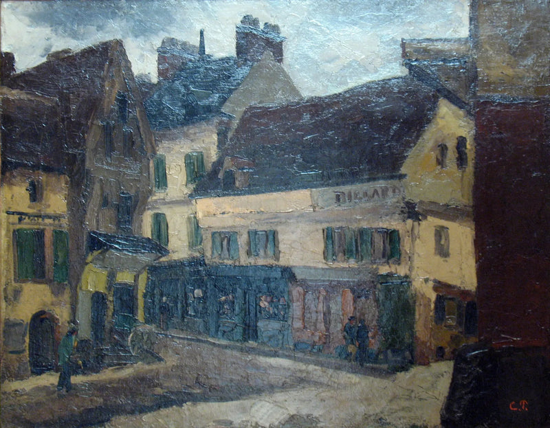 Miejsce w La Roche-Guyon - Camille Pissarro