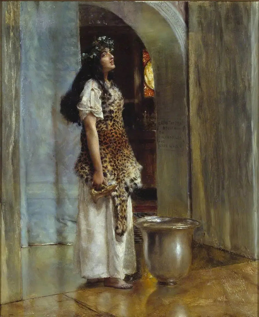 Kapłanka Apolla - Lawrence Alma-Tadema