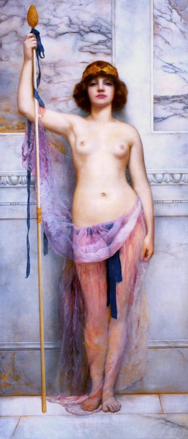 Kapłanka - John William Godward