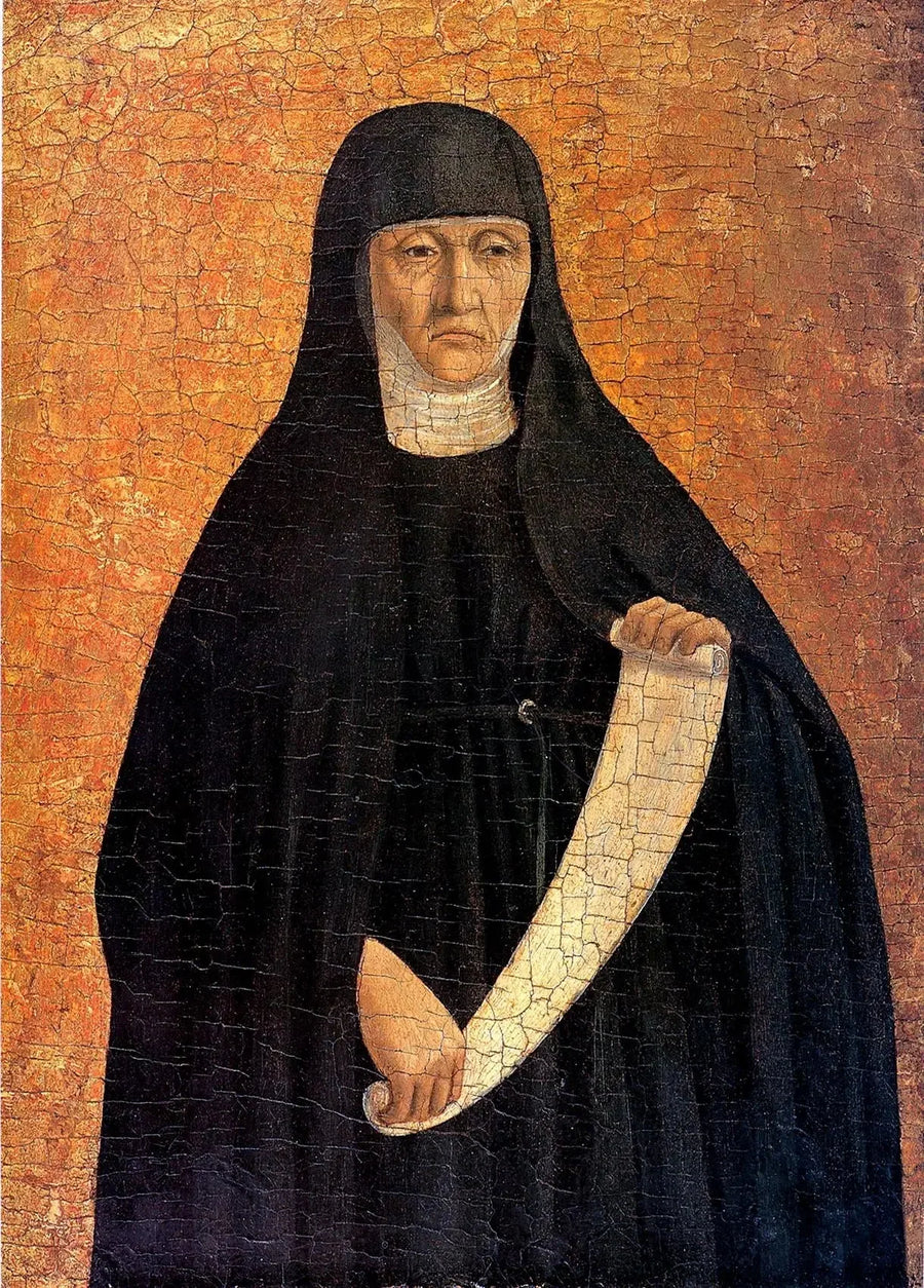 Augustianka augustianka (święta Monika) - Piero della Francesca