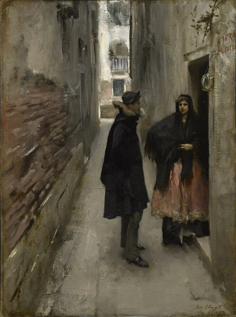 Ulica w Wenecji - John Singer Sargent