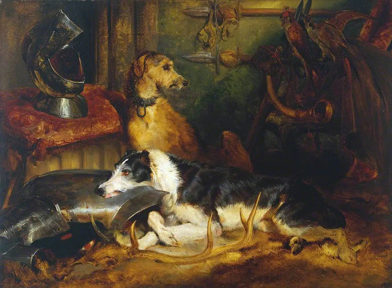 Scena w Abbotsford - Edwin Henry Landseer