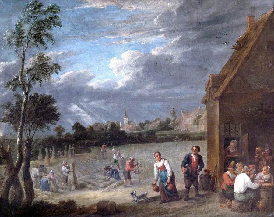 Scena zbiorów - David Teniers Młodszy
