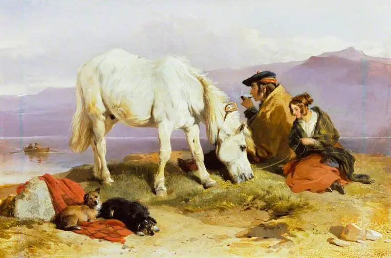 Scena z Wyżyn - Edwin Henry Landseer