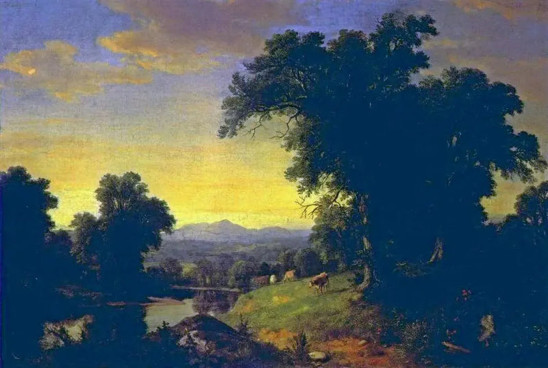 Scena pasterska - Asher Brown Durand