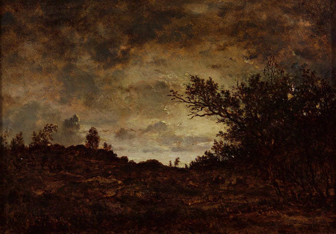 Une soirée d'automne - Théodore Rousseau