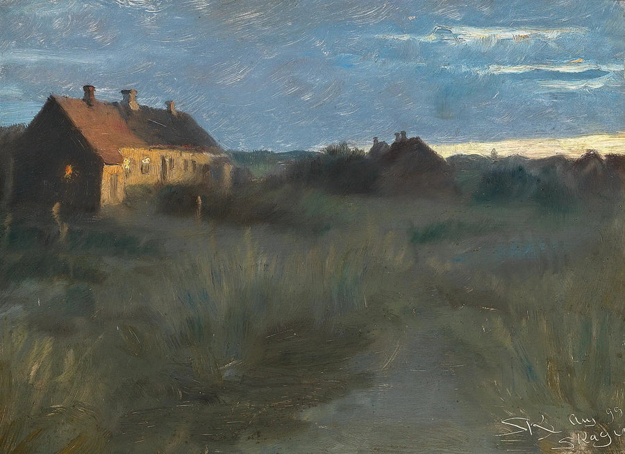 Letni wieczór w Skagenie. - Peder Severin Krøyer