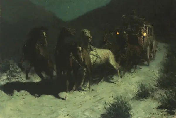 Plama na wietrze - Frederic Remington