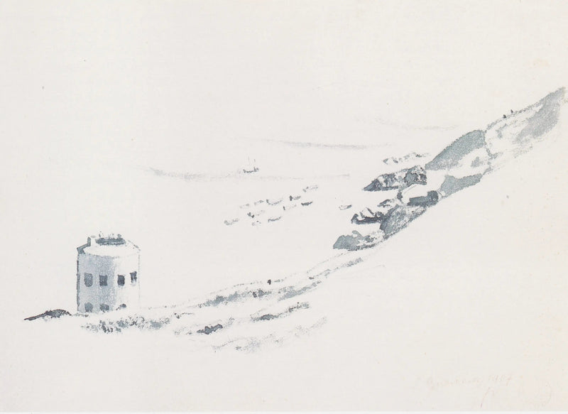 Wycieczka Martello na Guernsey - Félix Vallotton