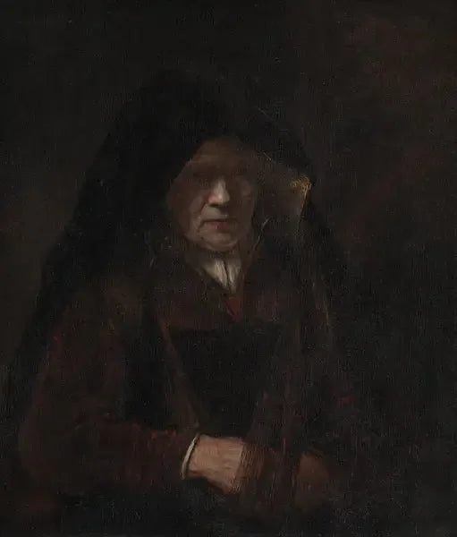 Stara kobieta - Rembrandt