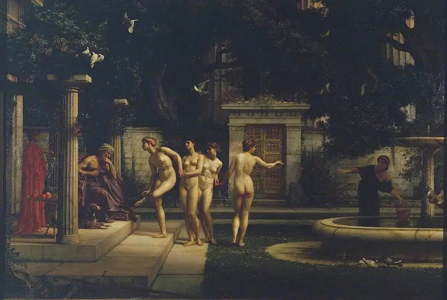 Wizyta u Esculapa - Edward Poynter