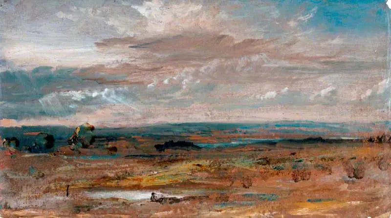 Widok na Hampstead wieczorem - John Constable