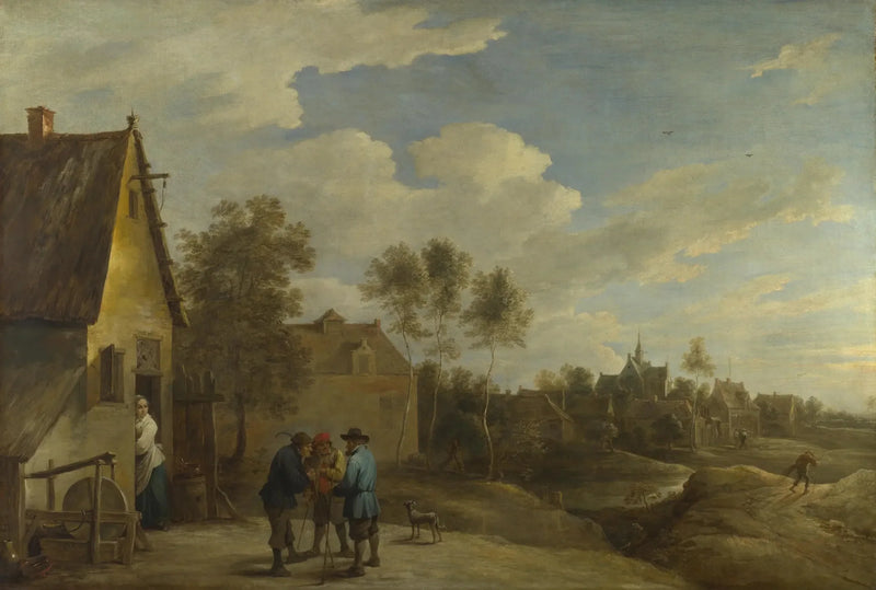 Widok na wioskę - David Teniers Młodszy