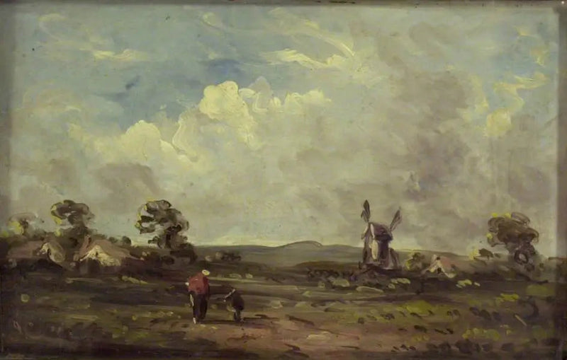Widok na Suffolk - John Constable