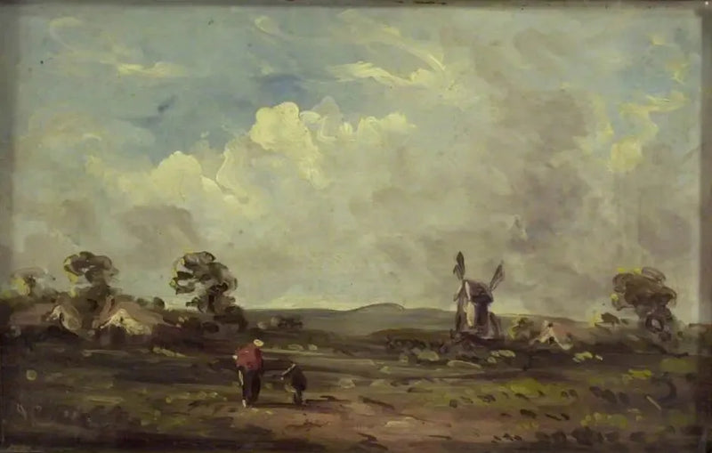 Widok na Suffolk - John Constable