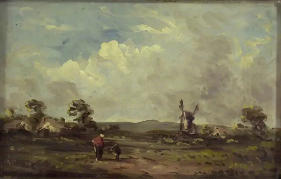 Widok na Suffolk - John Constable