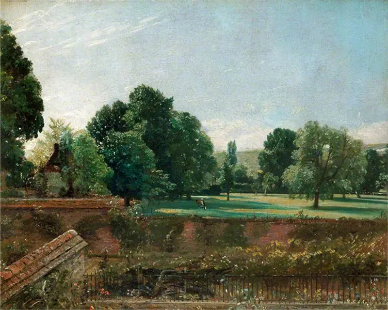 Widok Salisbury z domu archidiakona Fishera - John Constable