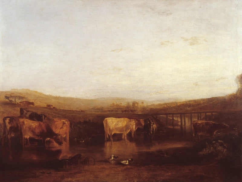 Zjednoczenie Tamizy i Isy - J. M. W. Turner