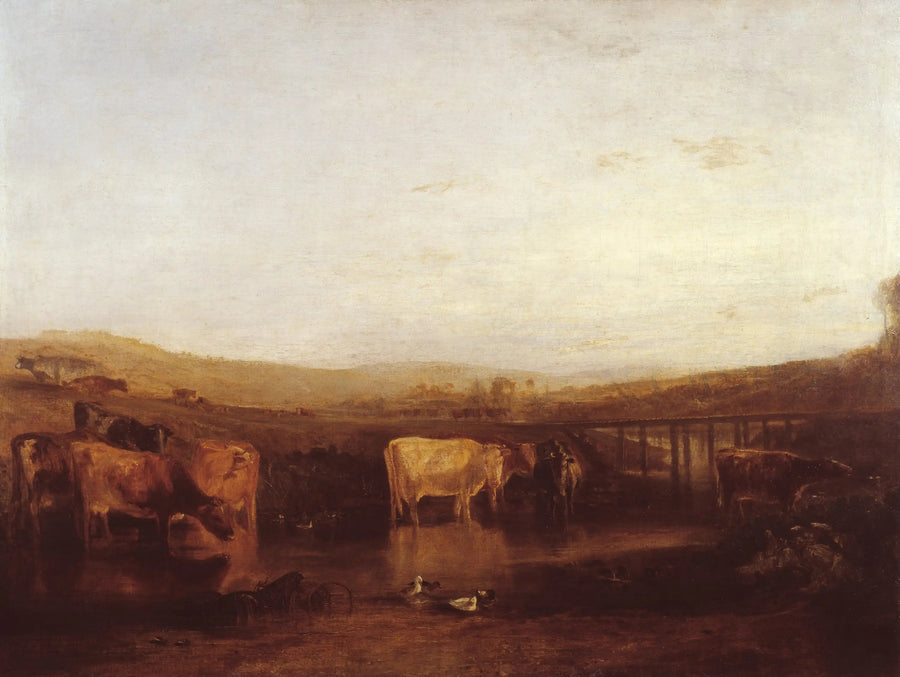 Zjednoczenie Tamizy i Isy - J. M. W. Turner