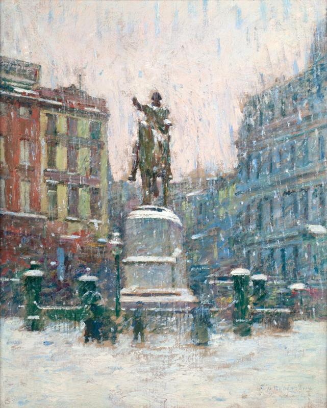 Union Square - Theodore Robinson - Alpha Reproduction
