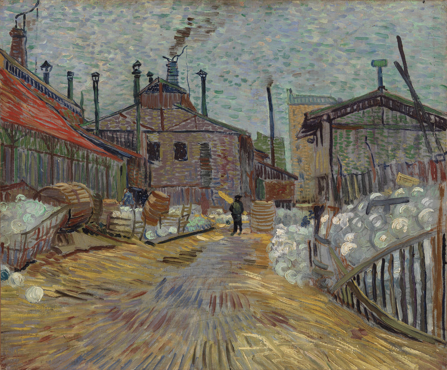 Fabryka w Asnières - Vincent van Gogh