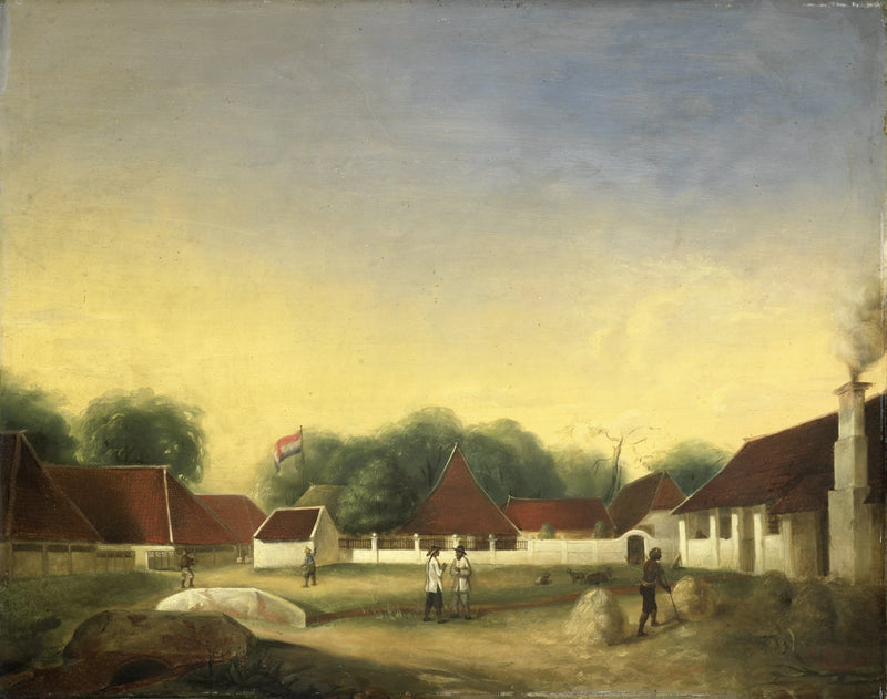 Usine sucrière (?) sur Java - H.Th. Hesselaar