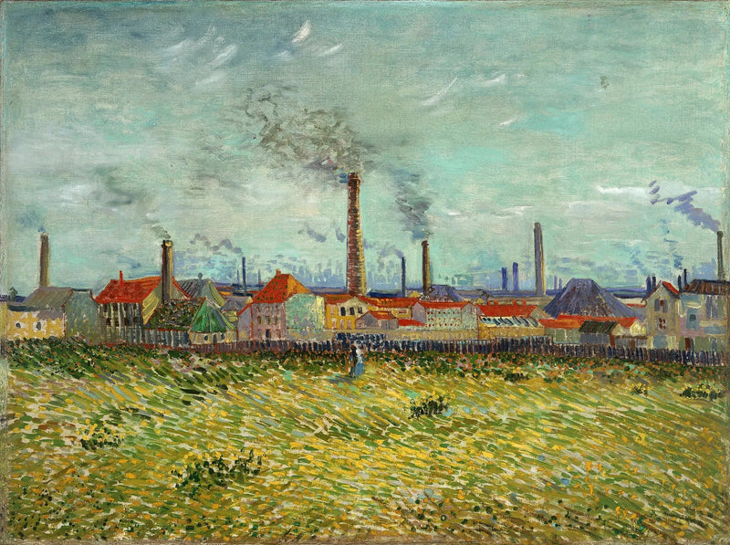Fabryki w Asnières - Vincent van Gogh