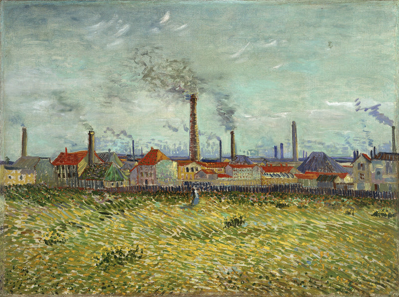 Fabryki w Asnières - Vincent van Gogh