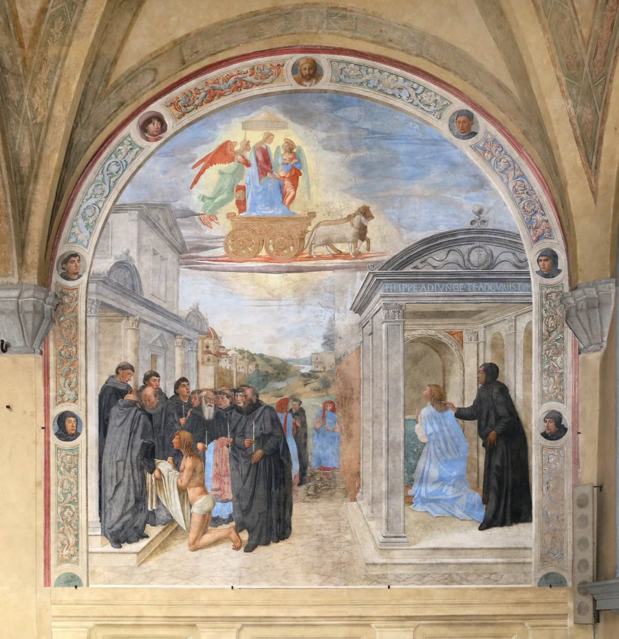 Dzieło świętego Filipa Benizi - Cosimo Rosselli