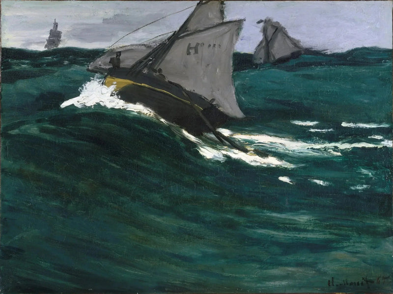Zielona fala W73 - Claude Monet