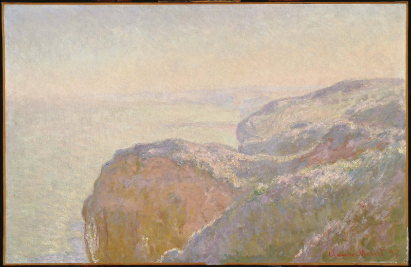 Val-Saint-Nicolas, w pobliżu Dieppe (rano) - Claude Monet