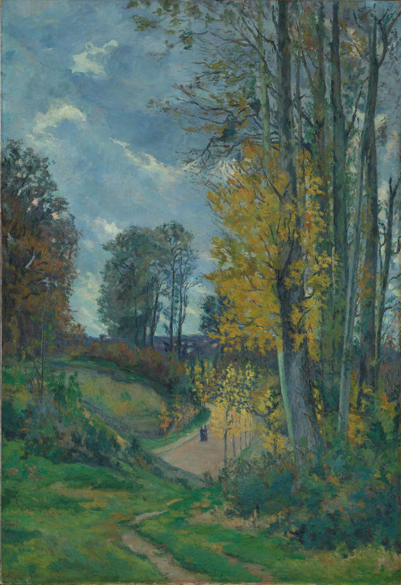 Dolina Chevreuse, jesień - Armand Guillaumin
