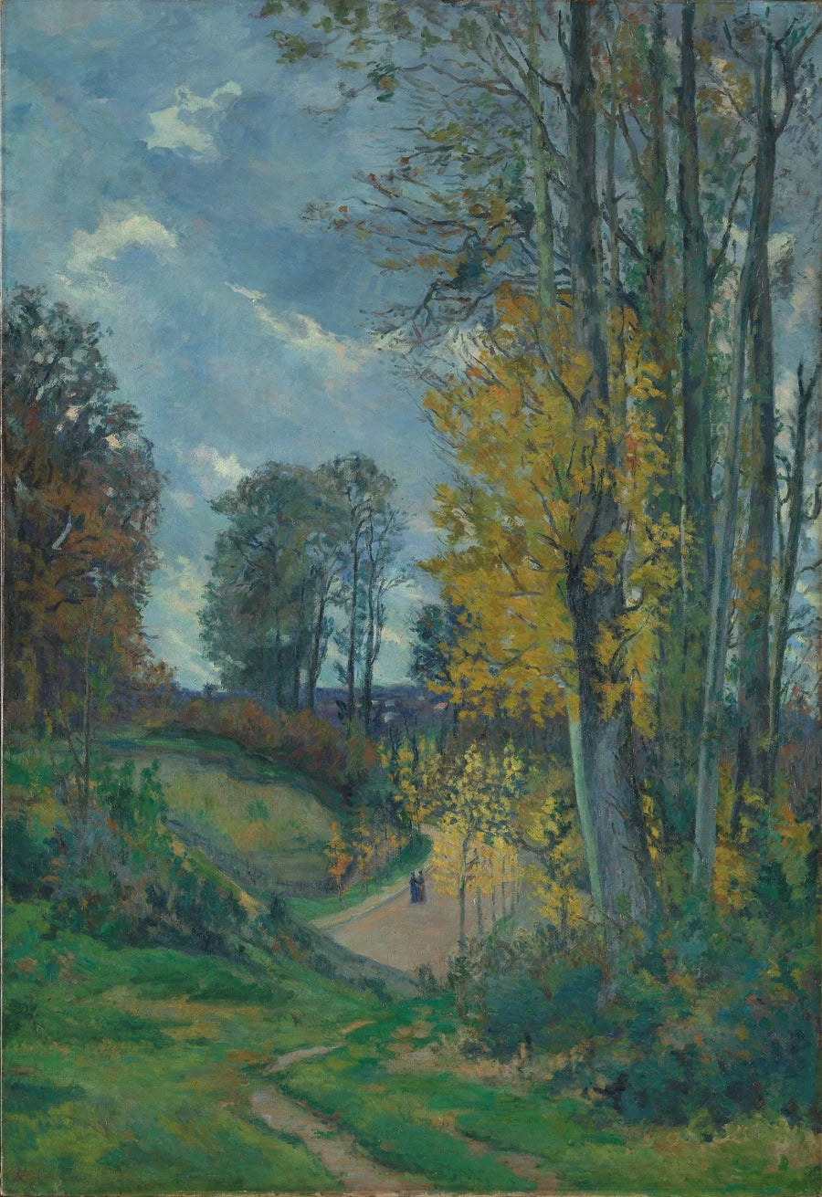 Dolina Chevreuse, jesień - Armand Guillaumin