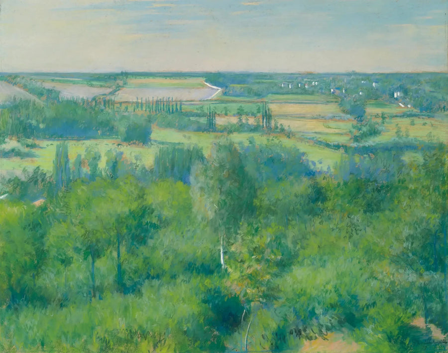 Dolina Yerres - Gustave Caillebotte