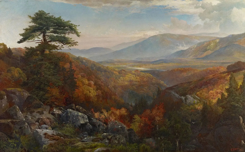 Dolina Catawissa jesienią - Thomas Moran