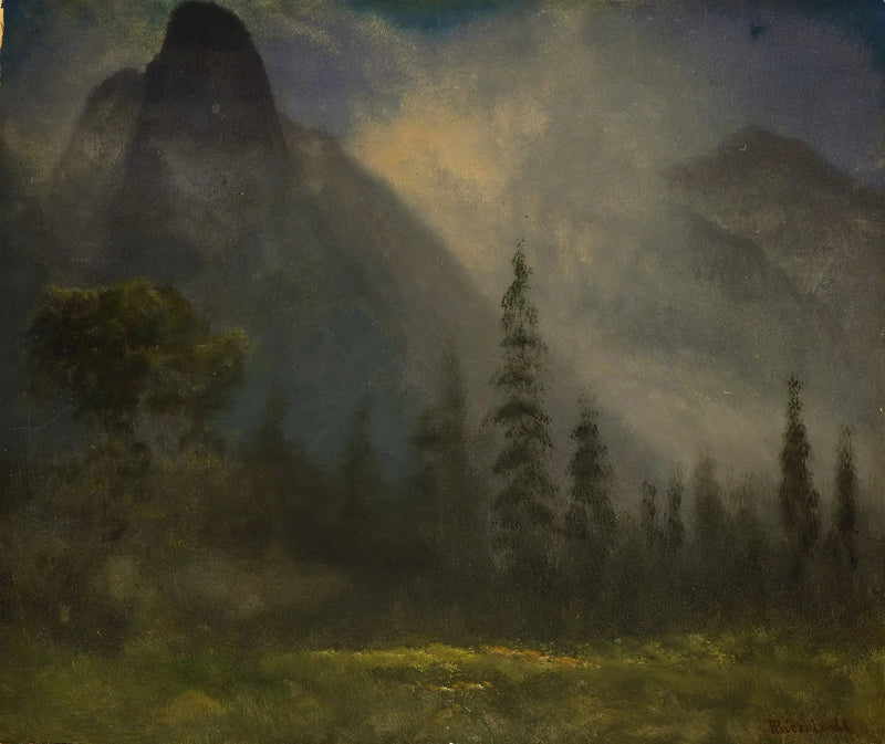 Dolina Yosemite - Albert Bierstadt