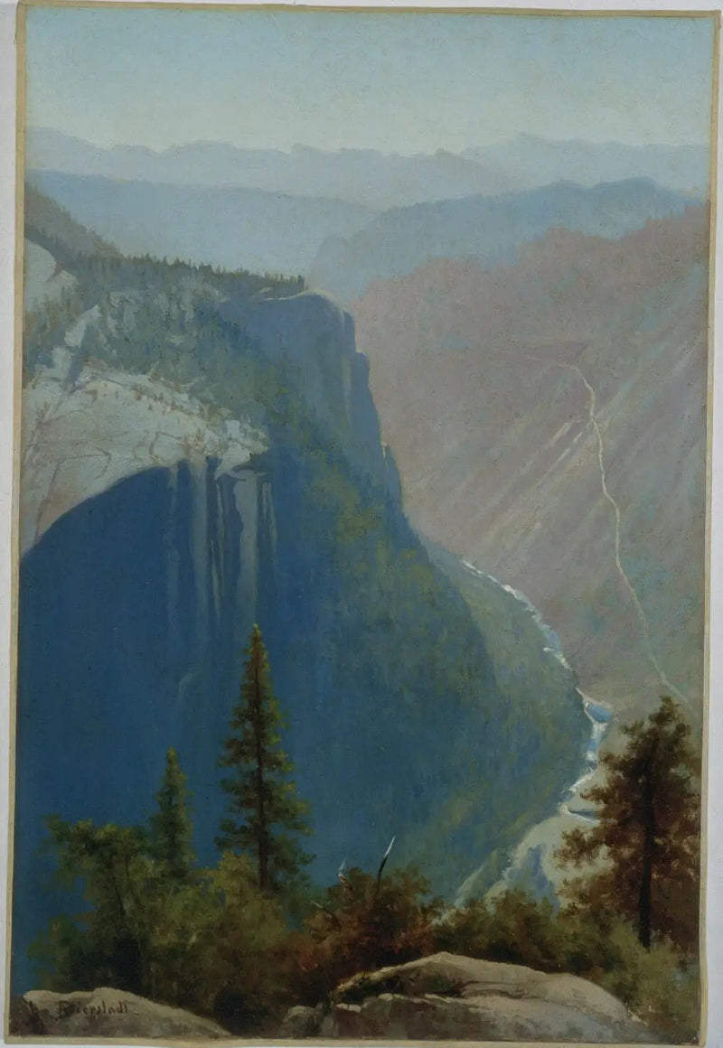 Dolina Yosemite - Albert Bierstadt
