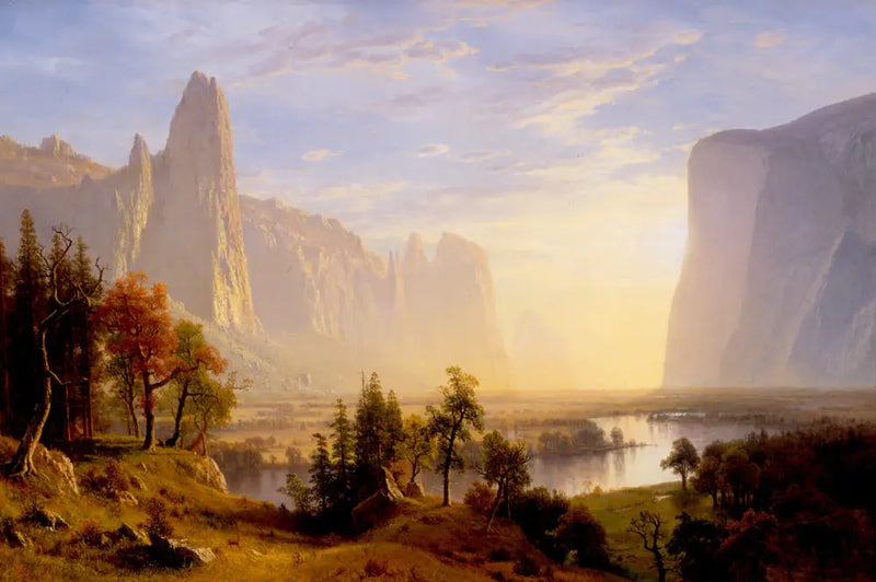 Dolina Yosemite - Albert Bierstadt