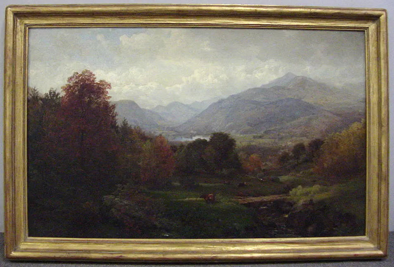 Dolina Bouquet, góry Adirondack - William Trost Richards