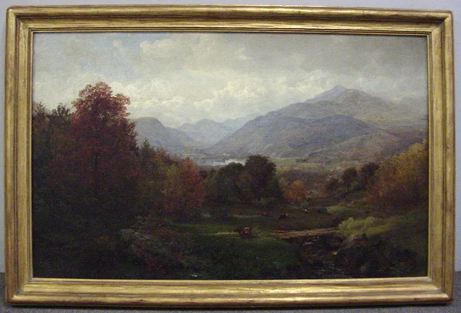 Dolina Bouquet, góry Adirondack - William Trost Richards
