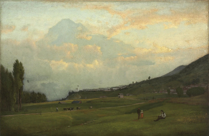 Dolina Cadore, Włochy - George Inness