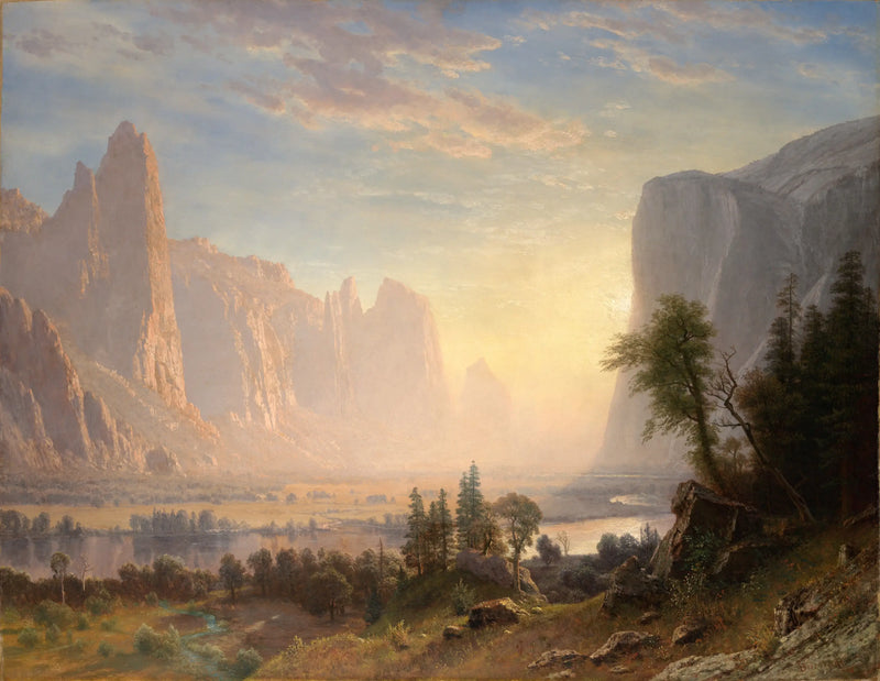 Dolina Yosemite - Albert Bierstadt