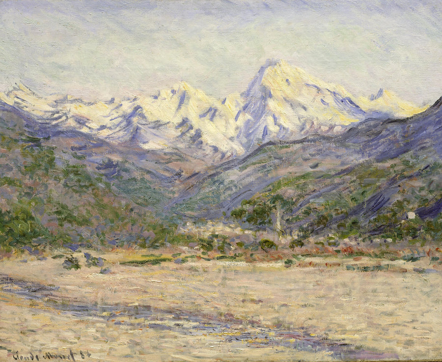 Dolina Nervia - Claude Monet
