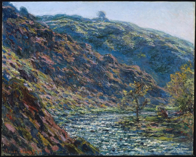 Dolina Małej Creuse - Claude Monet