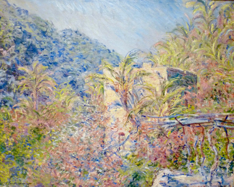 Dolina Sasso, efekt słońca W862 - Claude Monet