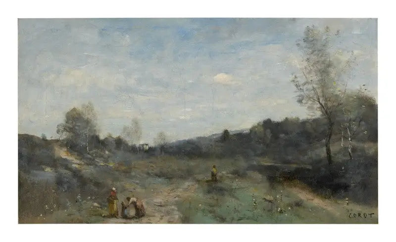 Rozległe doliny - Jean-Baptiste Camille Corot