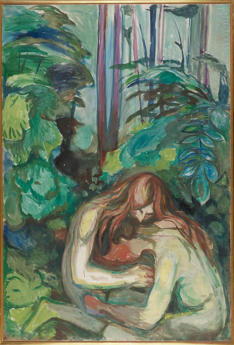 Wampir w lesie - Edvard Munch